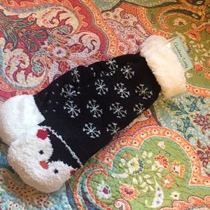 Penguin slipper socks!